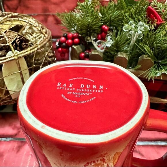 Rae Dunn Artisan SANTA Ceramic Mug - Picture 3 of 6